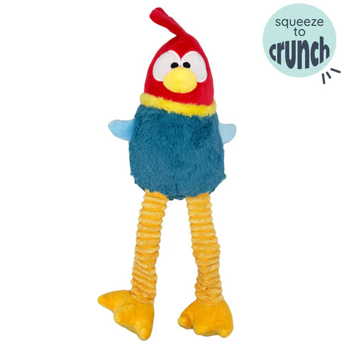Huxley & Kent Lankies Red Rooster Dog Toy - Large