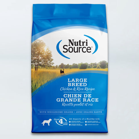NutriSource Large Breed Dry Dog Food - Chicken & Rice - 26lb Bag