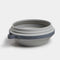 Cleverpup Nomad Collapsible Travel Dog Bowl - Large - Grey