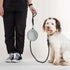 Cleverpup Nomad Collapsible Travel Dog Bowl - Large - Grey
