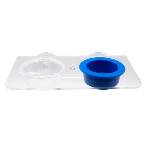 Pangea Acrylic Feeding Small Ledge With Suction Cup