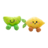 Snugarooz Lemon & Lime Plush Dog Toy - 2 Pack