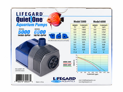 Lifeguard Quiet 1 Aquatic Pump 6000