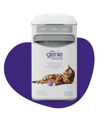 Litter Genie Platinum Pail Cat Litter Trash Can