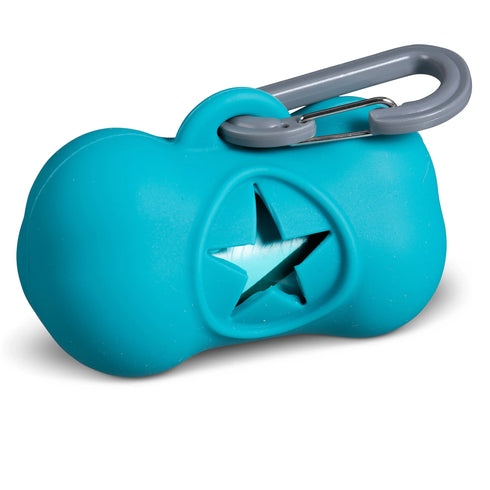 Messy Mutts Waste Bag Holder - Blue