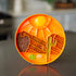 Messy Mutts Dog Lick Bowl - Desert Orange