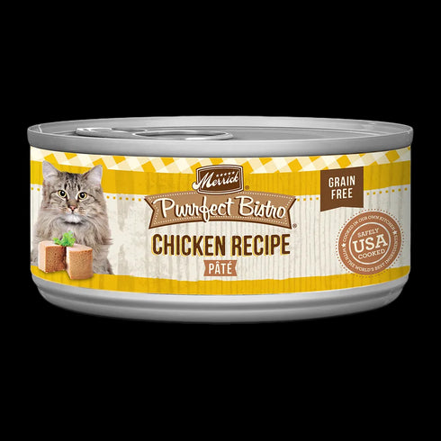 Merrick Purrfect Bistro Grain Free Wet Cat Food - Chicken Paté - 3oz Can