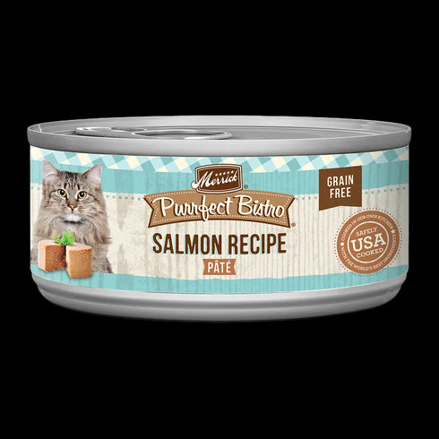 Merrick Purrfect Bistro Grain Free Wet Cat Food - Salmon Paté - 3oz Can