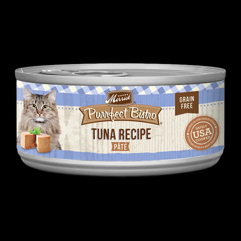 Merrick Purrfect Bistro Grain Free Wet Cat Food - Tuna Paté - 5.5oz Can