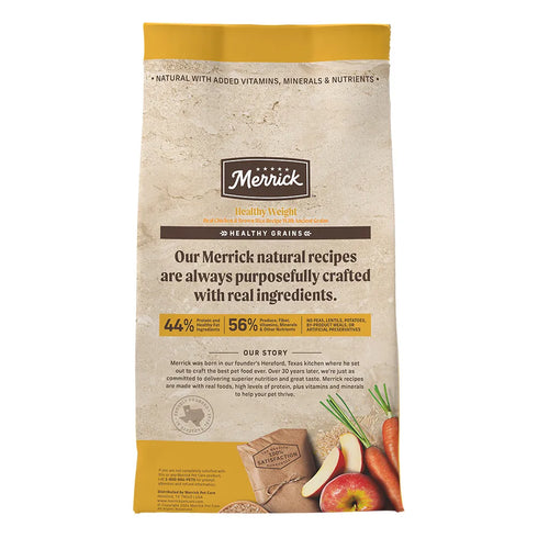 Merrick Classic Healthy Grains Dry Dog Food - Real Chicken & Brown Rice - 33lb Bag