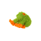 Tuffy's Jr Mighty Micro Frog Ball Dog Toy