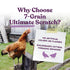 Manna Pro 7-Grain Ultimate Scratch With Corn Treats For Chickens - 10lb Bag