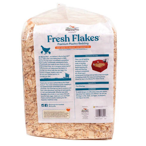 Manna Pro Fresh Flakes Poultry Bedding For Chicken Coops