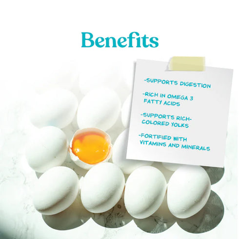 Manna Pro Omega Egg Maker Supplement For Layer Birds - 5lb Bag