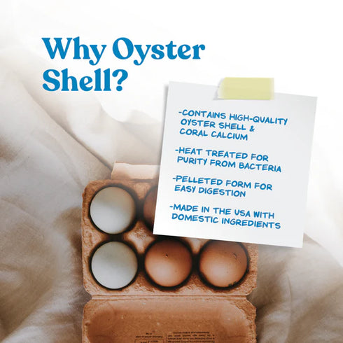 Manna Pro Oyster Shell Supplements For Laying Birds - 5lb Bag
