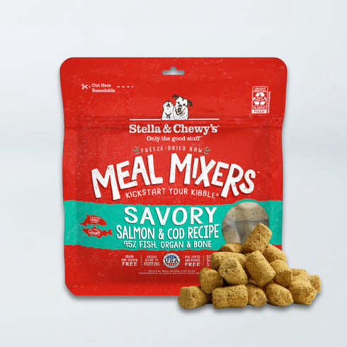 Stella & Chewy's Freeze Dried Meal Mixers Dog Food - Savory Salmon - 18oz Bag
