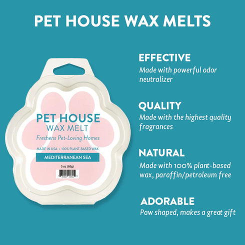 Pet House Mediterranean Sea Melt Odor Control