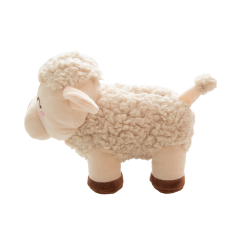 Snugarooz Meryl Sheep Plush Dog Toy