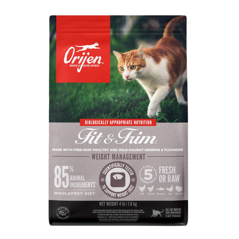 Orijen Animal Supply Orijen Cat Fit & Trim 4lb - Poudre Pet and Feed Supply