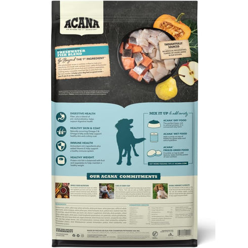 Acana Heritage Freshwater Fish Dry Dog Food 4.5lb - Poudre Pet and Feed Supply