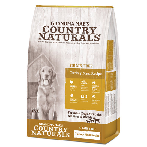 Grandma Mae's Limited Ingredient Turkey Dry Dog Food 25lb - Poudre Pet and Feed Supply
