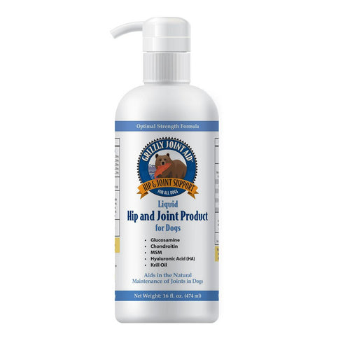 Grizzly Pet Products Joint Aid Liquid For Dogs & Cats 32oz - Poudre Pet and Feed Supply
