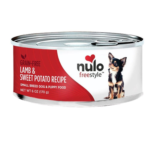 Nulo FreeStyle Small Breed Lamb Sweet Potato Wet Dog Food 6oz Poudre Pet & Feed Supply