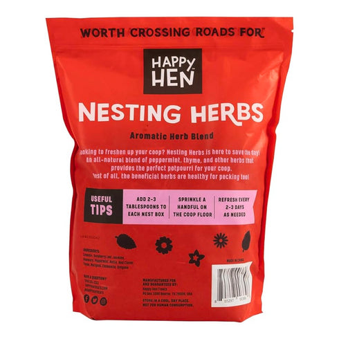 Happy Hen Treats Nesting Herbs for Hens 1LB - Poudre Pet and Feed Supply
