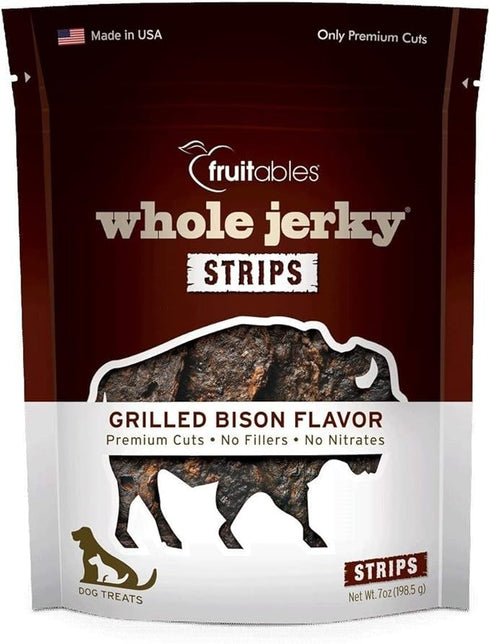 Fruitables Whole Jerky Grilled Bison Strips 5 oz