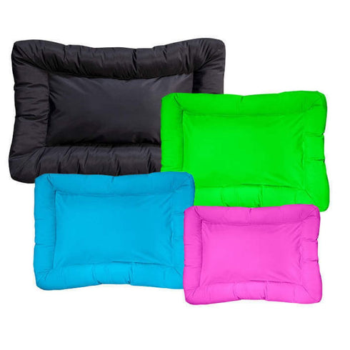 Cycle Dog Layout Dog Bed Black XL 38"x24" - Poudre Pet and Feed Supply