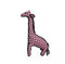 Tuffy's Zoo Series Dog Toy - Pink Giraffe Geraldine