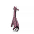 Tuffy's Zoo Series Dog Toy - Pink Giraffe Geraldine