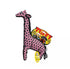 Tuffy's Zoo Series Dog Toy - Pink Giraffe Geraldine