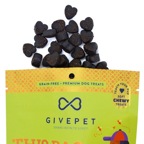 GivePet Grain-Free Soft & Chewy Dog Treats Beagle Scout 6 oz