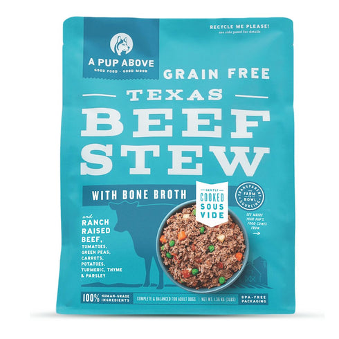 A Pup Above Frozen Grain Free Texas Beef Dry Dog Food 3lb Poudre Pet & Feed Supply