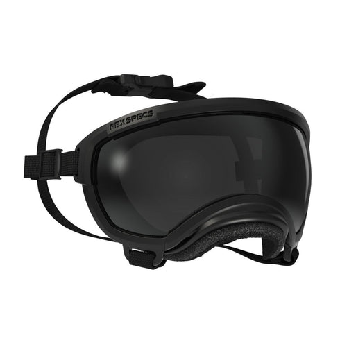 Rex Specs Goggles for Dogs - V2 X-Small Black - Poudre Pet & Feed Supply