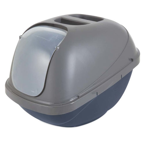 Petmate Basic Hooded Cat Litter Box Jumbo - Poudre Pet & Feed Supply