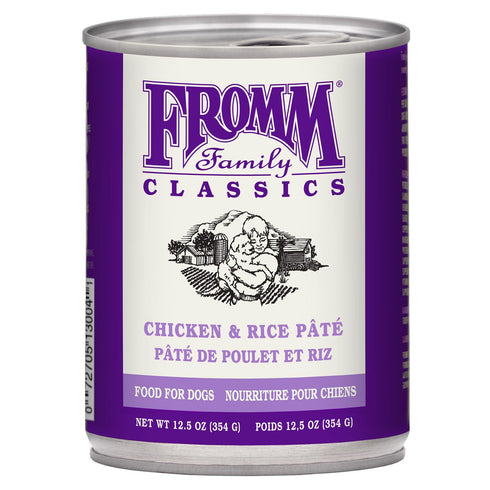 Fromm Classics Chicken & Rice Canned Dog Food 12.5oz - Poudre Pet and Feed Supply