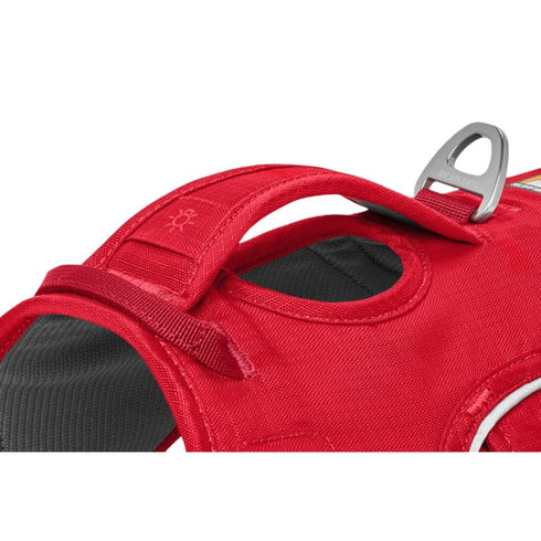 RuffWear Web Master Dog Harness with Handle XXS Currant Red - Poudre Pet & Feed Supply 3