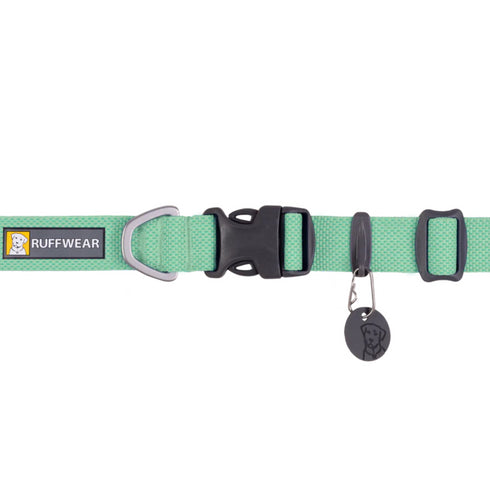 RUFFWEAR Hi & Light Lightweight Dog Collar, Sage Green, 9"-11" - Poudre Pet and Feed Supply