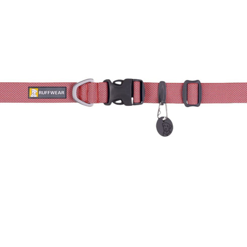 RuffWear Hi & Light Lightweight Dog Collar 11-14" Salmon Pink - Poudre Pet & Feed Supply 2