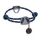 RuffWear Knot-a-Collar Rope Dog Collar 14-20" Blue Moon Poudre Pet & Feed Supply
