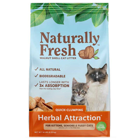 Naturally Fresh Litter Herbal Attraction Cat Litter 14lb - Poudre Pet and Feed Supply