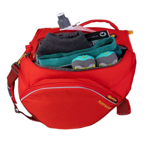 RuffWear Palisades Dog Backpack L/XL Red Sumac Poudre Pet & Feed Supply 11