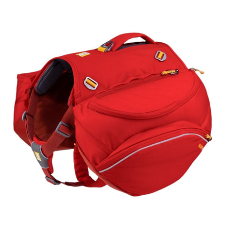 RuffWear Palisades Dog Backpack L/XL Red Sumac Poudre Pet & Feed Supply 4