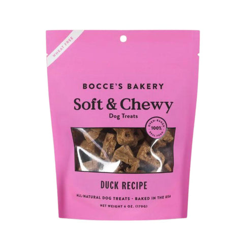 Bocce's Bakery Duck Soft & Chewy Treats for Dogs 6oz - Poudre Pet and Feed Supply