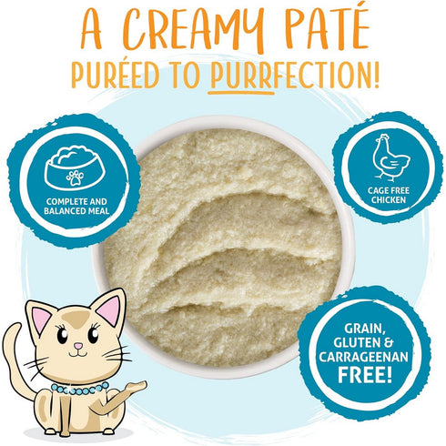 Weruva Press Your Lunch! Chicken Hydrating Puree Canned Cat Food 3oz - Poudre Pet and Feed Supply