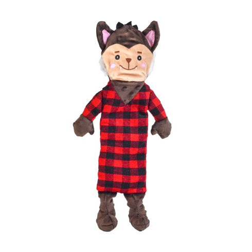 Patchwork Pet Stuffingless Werewolf 15" Dog Toy - Poudre Pet and Feed Supply