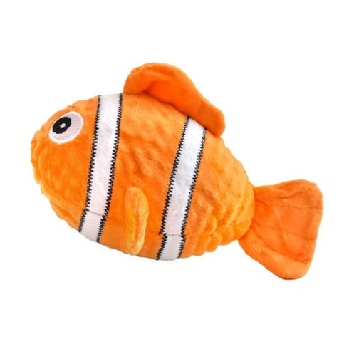 PatchWork Pet Prickles Great White With Fish 5" Dog Toy Poudre Pet & Feed Supply 3