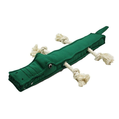 PatchWork Pet Alligator Stick 20" Dog Toy Poudre Pet & Feed Supply